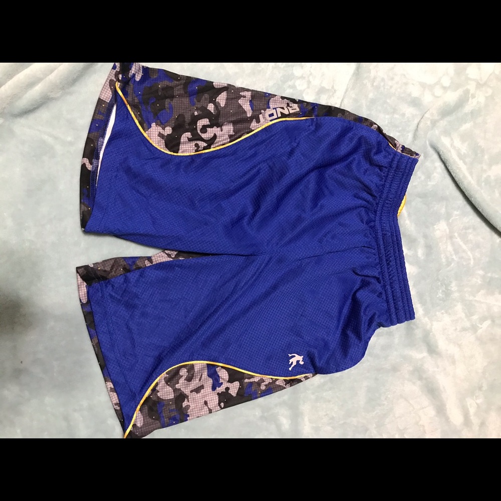 And 1 youth large shorts